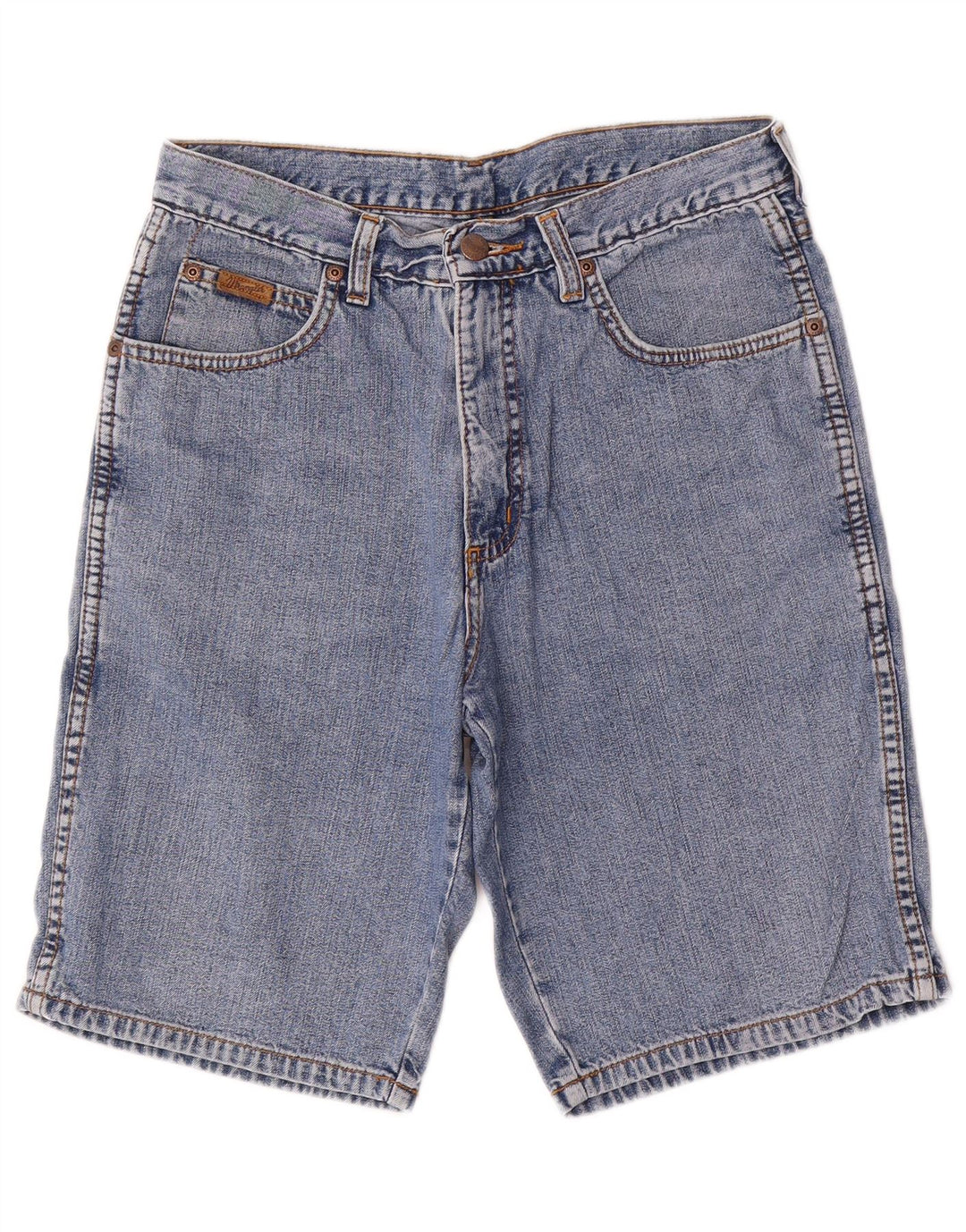 Wrangler Mens Denim Shorts W28 Medium Blue