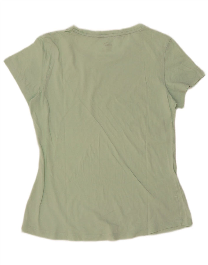 Puma Womens Graphic T-Shirt Top UK 12 Medium Green