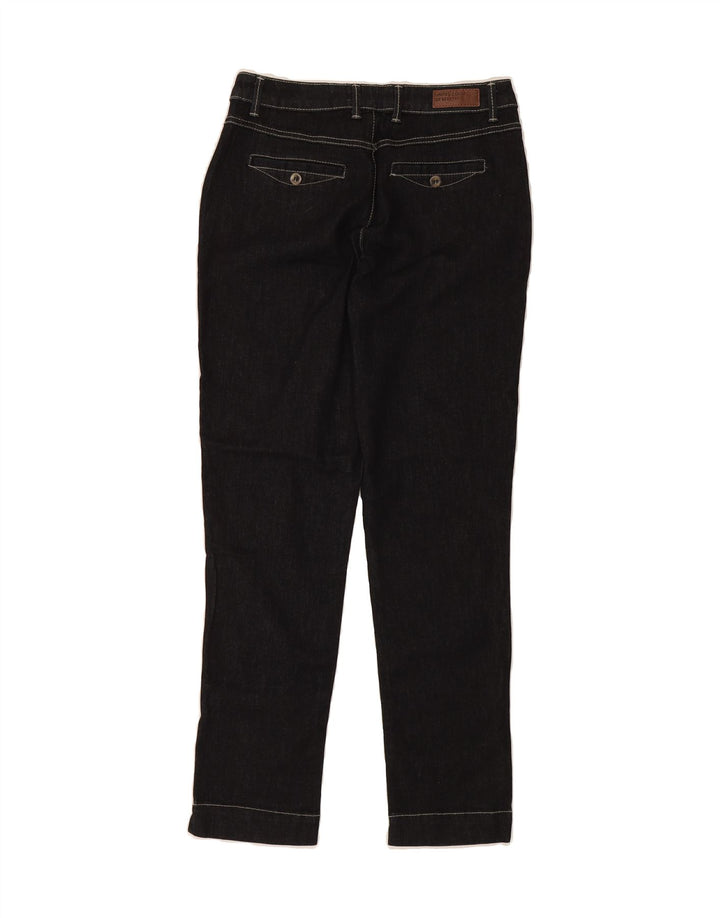 BENETTON Womens Slim Jeans W27 L27 Black Vintage Benetton and Second-Hand Benetton from Messina Hembry 