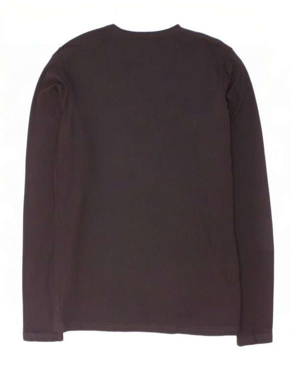 Jack & Jones Boys Graphic Top Long Sleeve 13-14 Years Black
