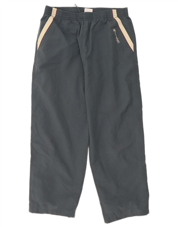 Champion Mens Tracksuit Trousers Large  Grey Polyester