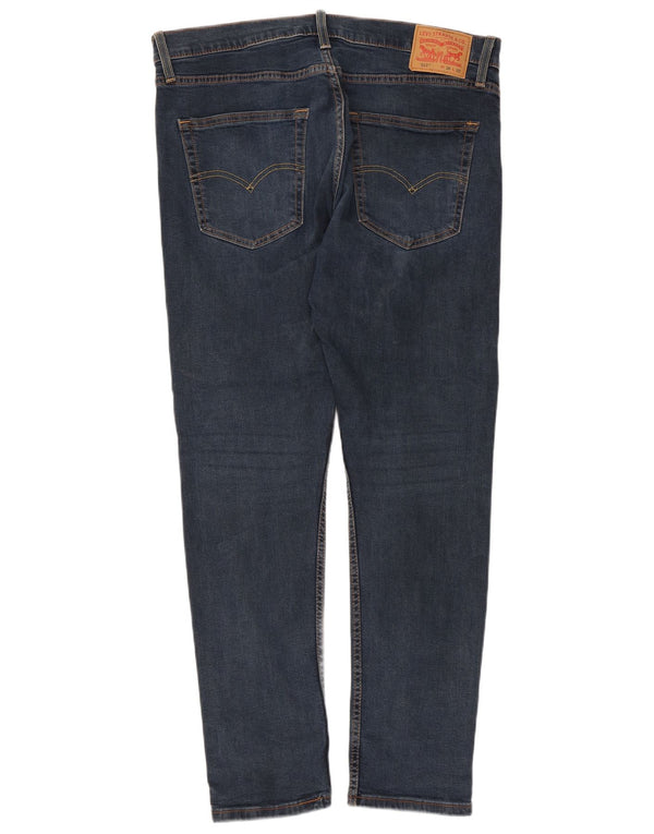 Levi's Womens 512 Slim Tapered Jeans W36 L32 Blå Bomuld