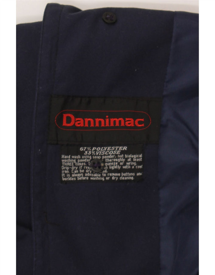DANNIMAC Trench-Coat Homme UK 44 2XL Bleu Marine Polyester