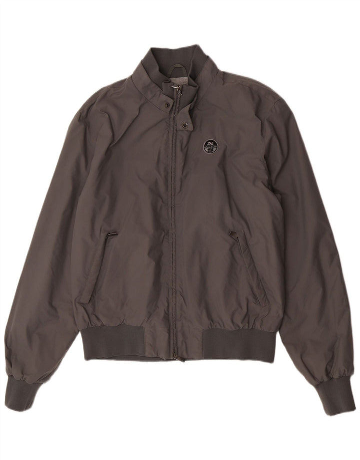 North Sails Herre Bomber Jacket UK 44 2XL Grå Polyamid