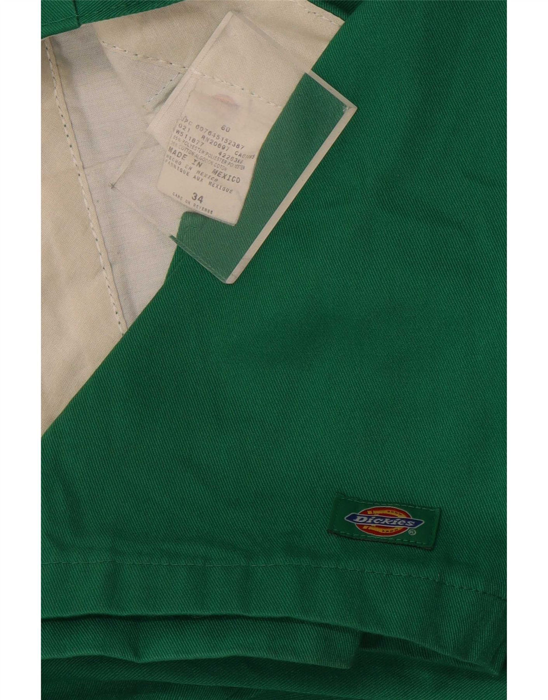 Dickies Bermuda da Uomo W34 Large Verde Poliestere