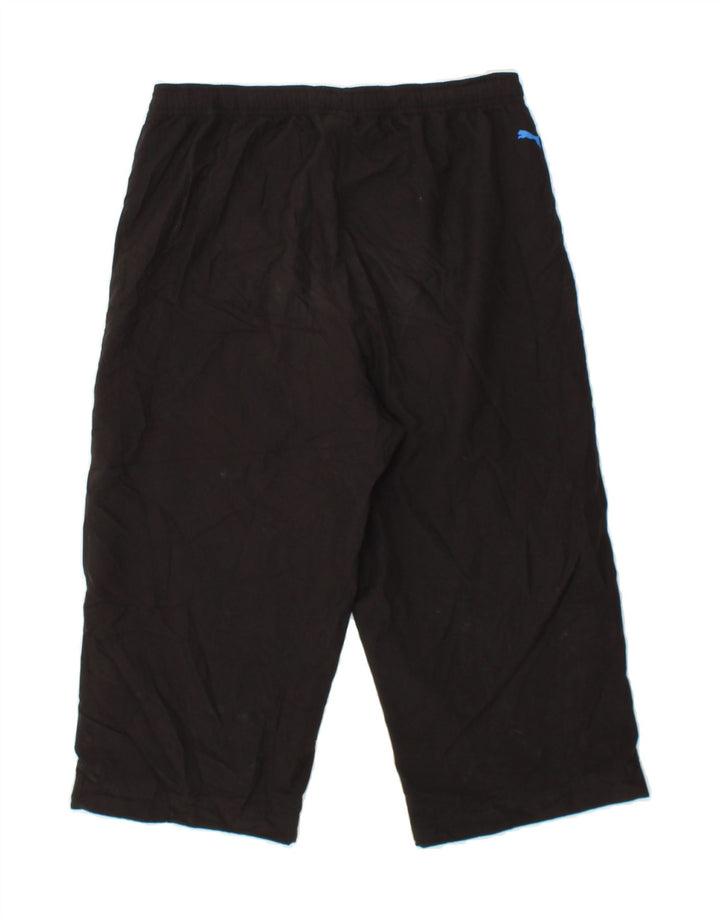 PUMA Mens Capri Tracksuit Trousers Medium Black Polyester Vintage Puma and Second-Hand Puma from Messina Hembry 