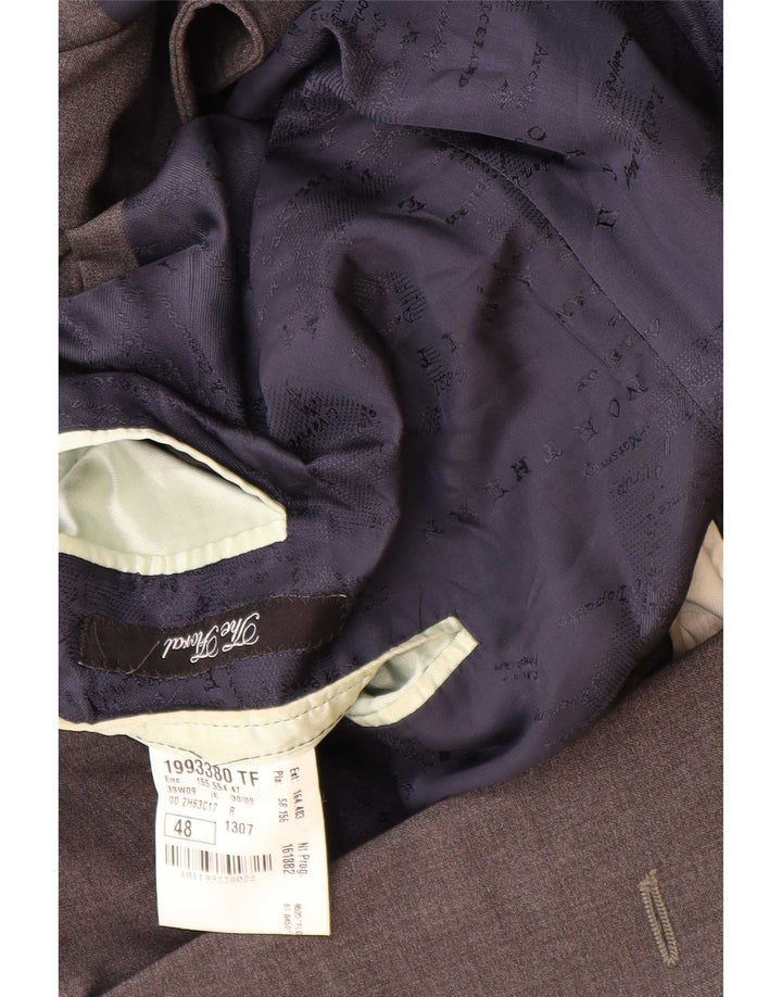 Paul Smith Chaqueta tipo blazer de 2 botones para hombre IT 48 Gris medio