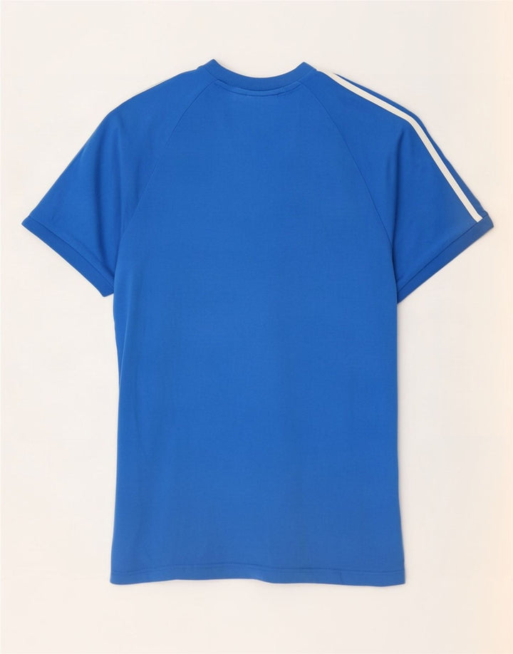 Adidas T-Shirt Homme Top Bleu Moyen Coton
