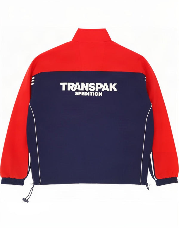 Ανδρική φόρμα Adidas Loose Fit Top Jacket UK 44/46 Large Red Colourblock