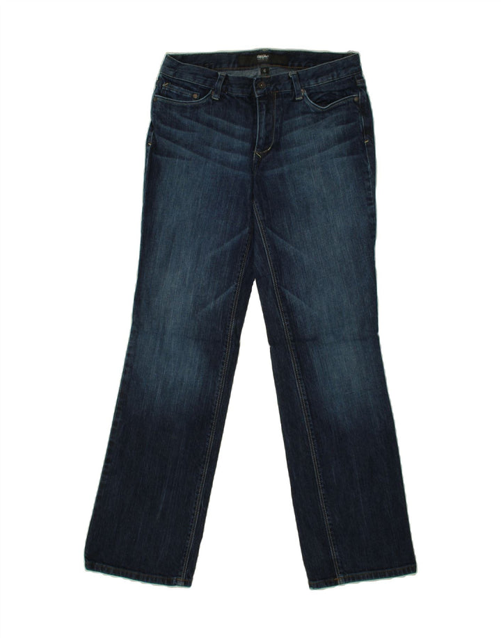 MOSSIMO Womens Premium Straight Jeans US 6 Medium W30 L30  Navy Blue Vintage Mossimo and Second-Hand Mossimo from Messina Hembry 