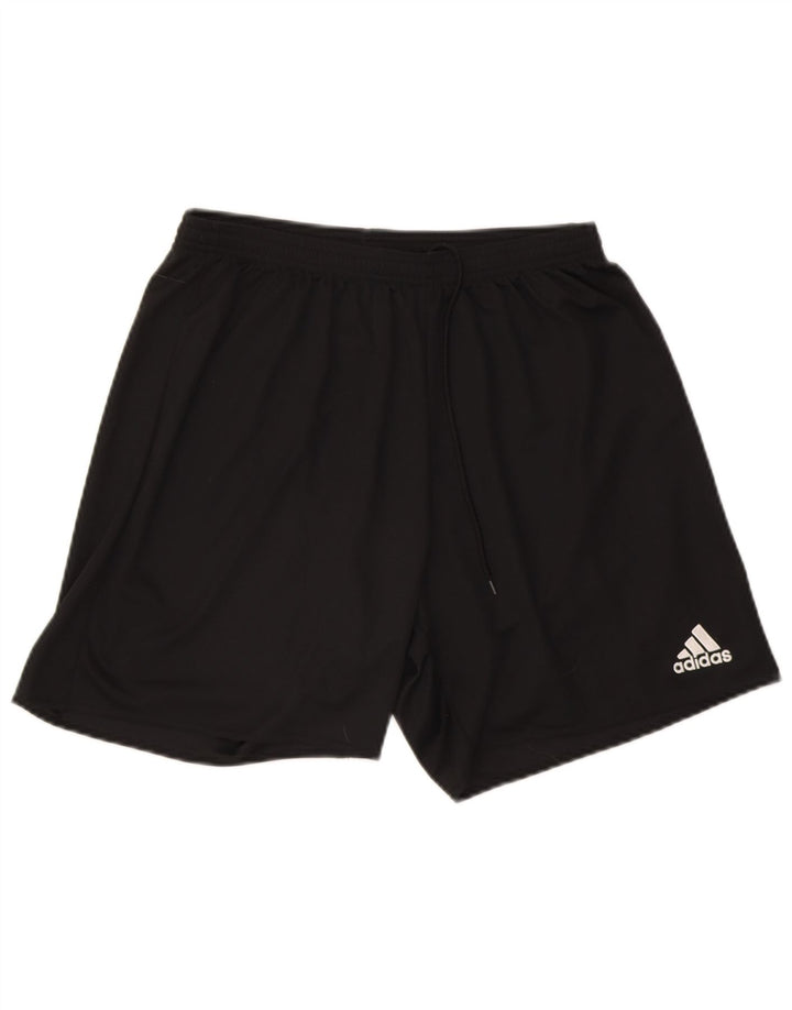 ADIDAS Mens Climalite Sport Shorts Large  Black Polyester