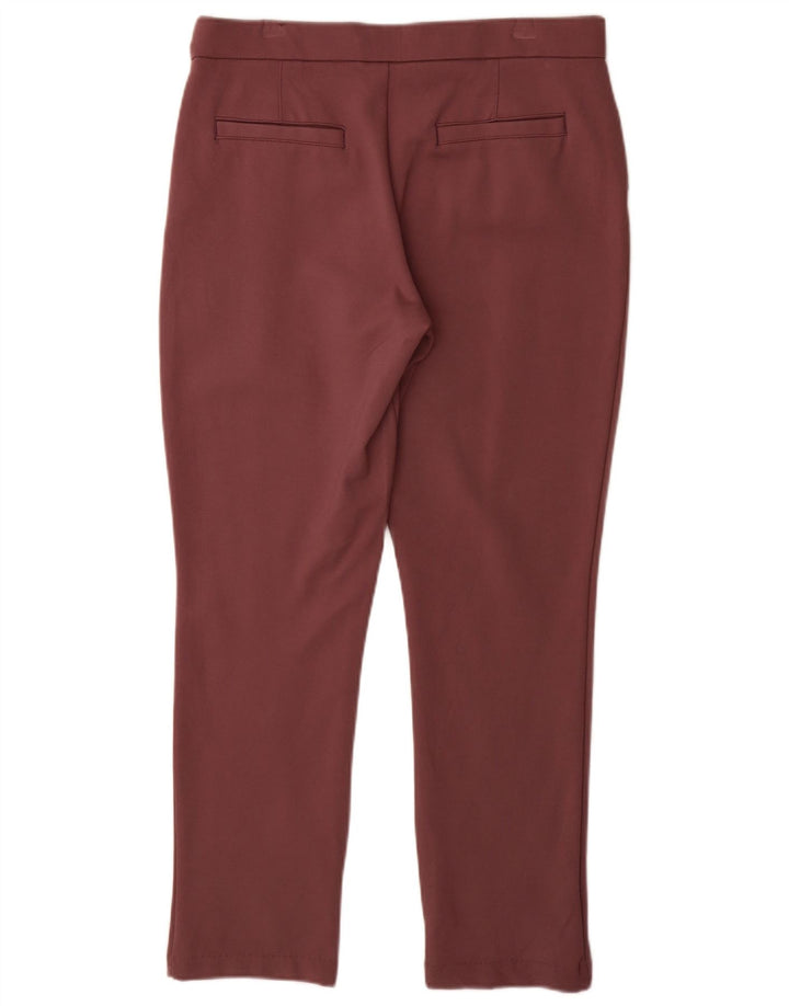 LEE Womens Slim Chino Trousers W32 L28  Maroon