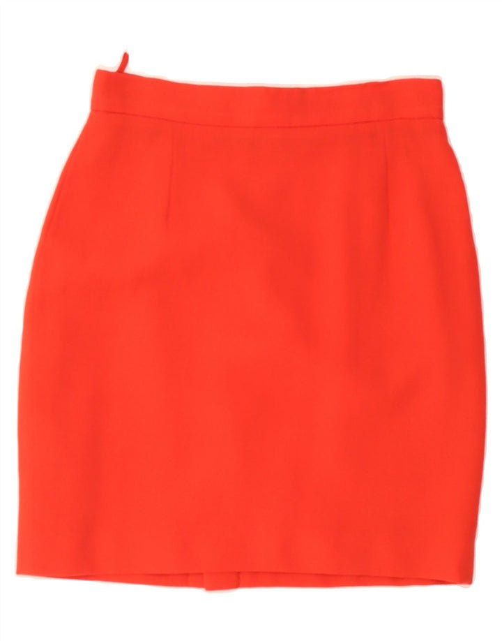 LES COPAINS Womens Pencil Skirt IT 40 Small W26 Red Vintage Les Copains and Second-Hand Les Copains from Messina Hembry 