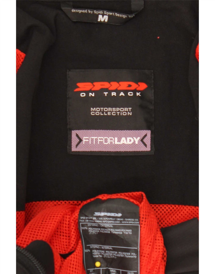 Giacca moto da donna Spidi Graphic Racer UK 14 Medium Nero Poliammide