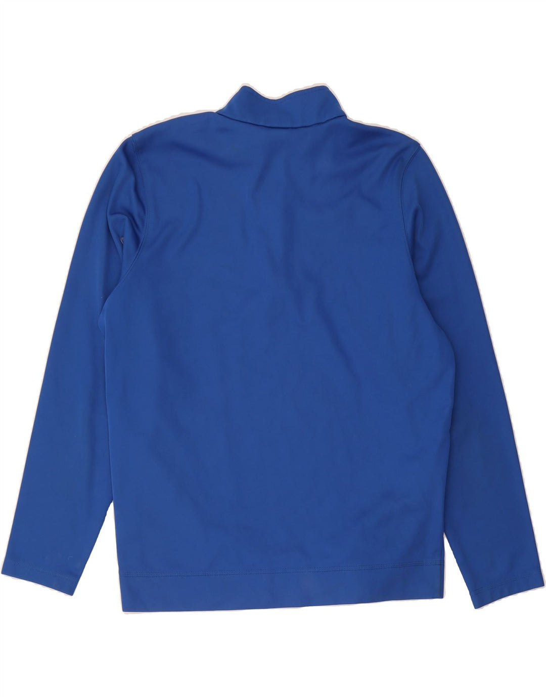 UMBRO Mens Graphic Zip Neck Sweatshirt Jumper XL Blue Polyester Vintage Umbro and Second-Hand Umbro from Messina Hembry 