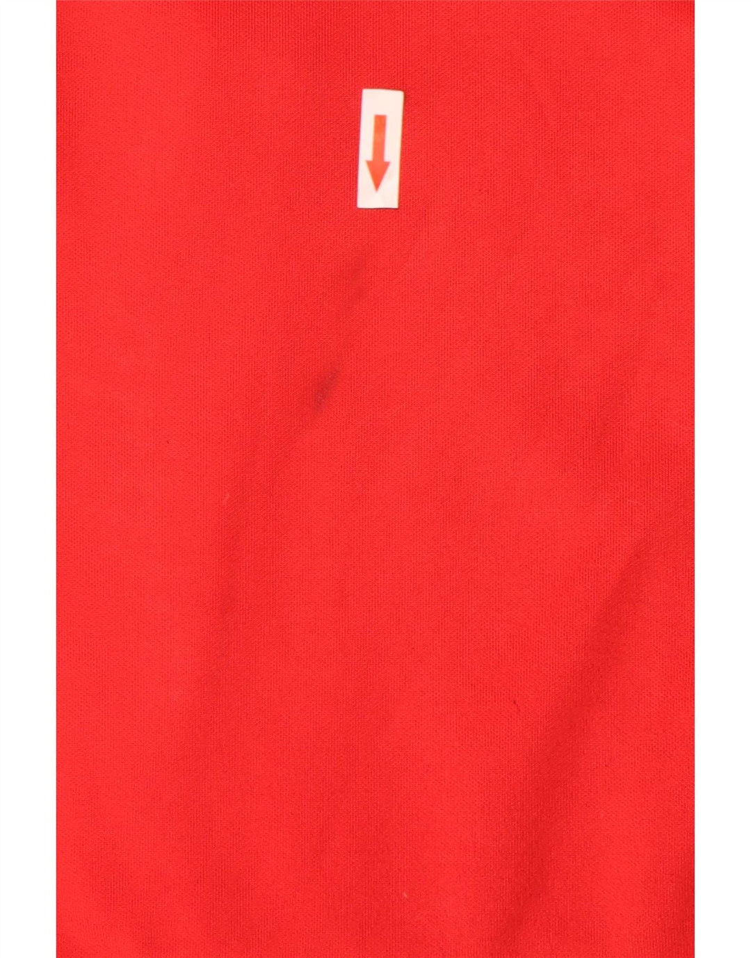 Giacca Nike da uomo con grafica grafica, giacca grande rossa in poliestere color block