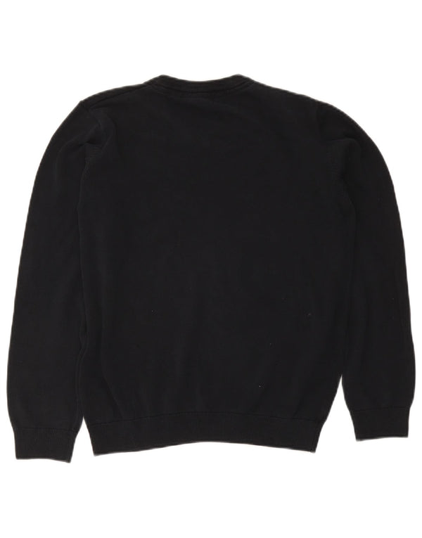 Marks & Spencer Boys sweater med V-hals 14-15 år Marineblå bomuld