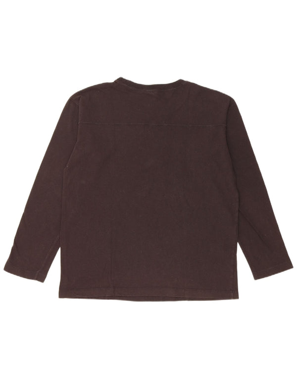 Champion Hombre Camiseta Manga Larga XS Negro