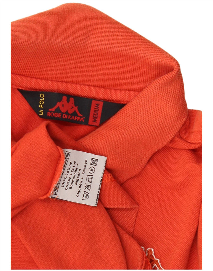Kappa herre poloshirt Medium orange bomuld