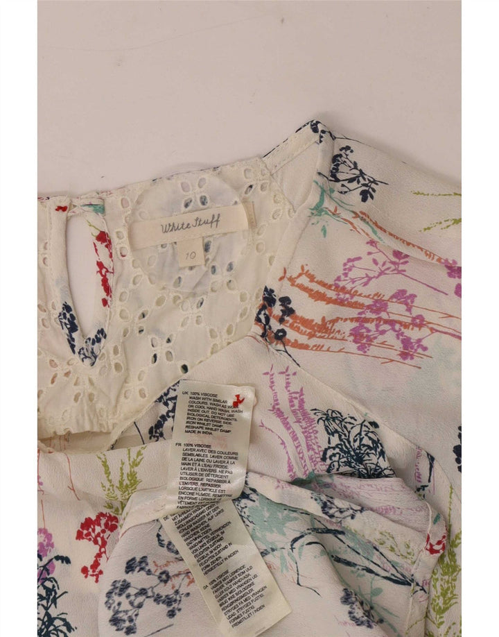 Bluză pentru femei White Stuff Top UK 10 Small Floral Viscose