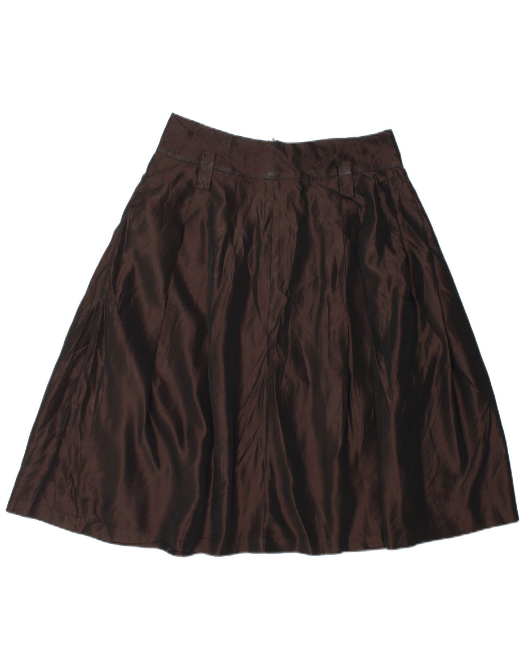 Zara Womens A-Line Skirt Medium W28  Brown Rayon