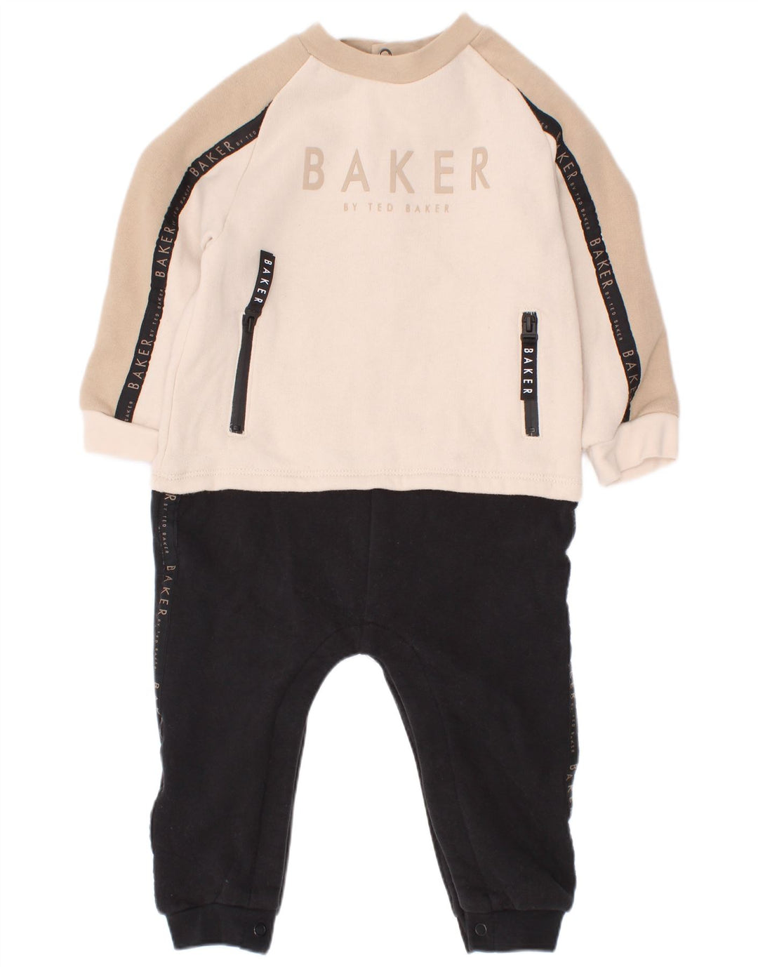 Ted Baker Baby Boys Graphic Jumpsuit 12-18 Months Multicoloured Colourblock