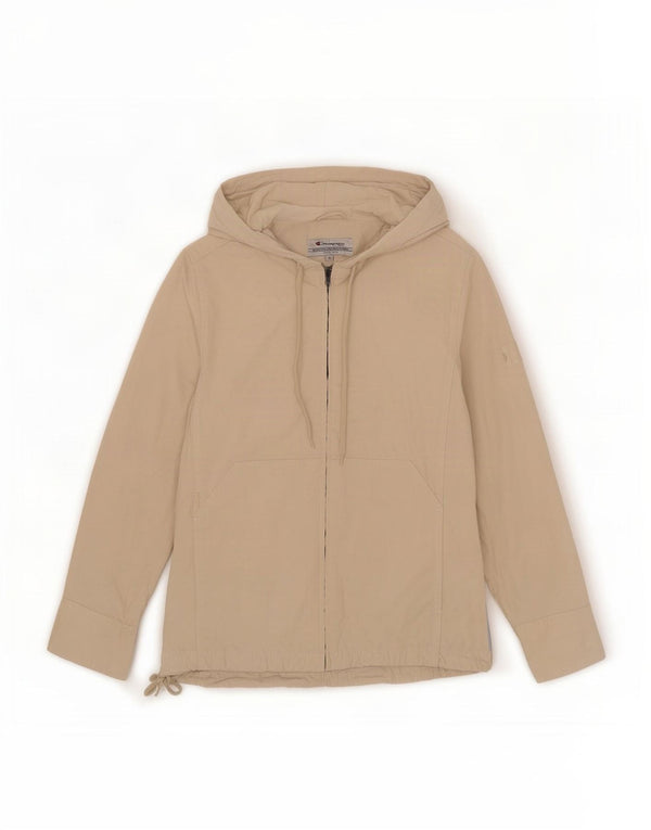 Giacca sportiva con cappuccio e vestibilità rilassata da donna Champion UK 10 Small Beige