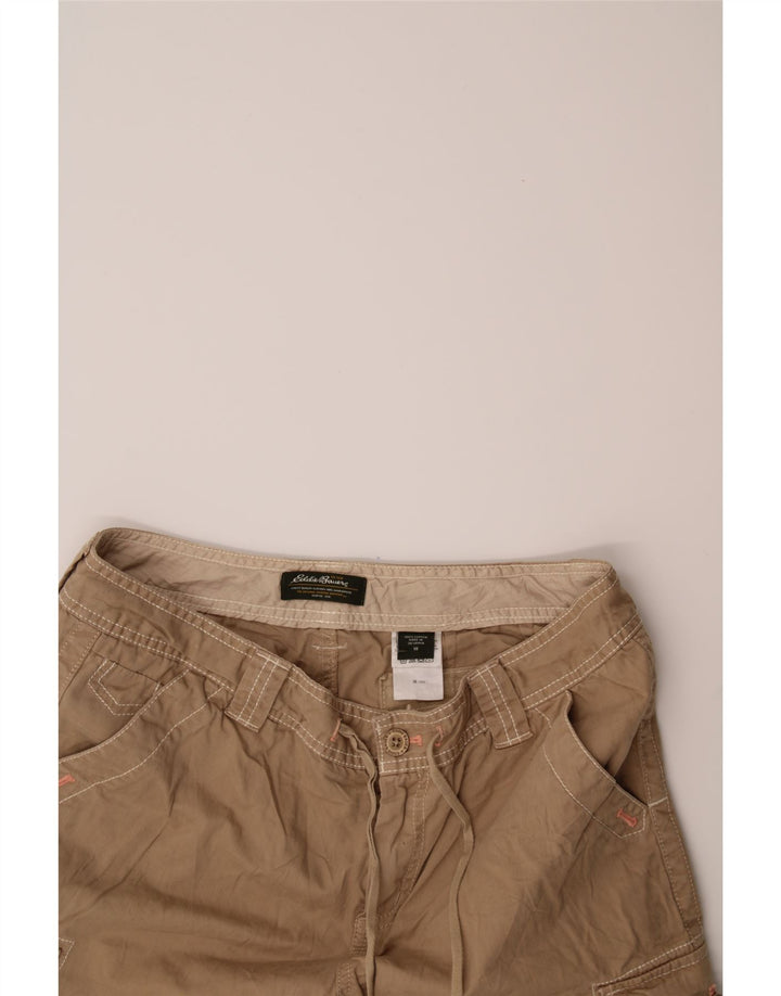 EDDIE BAUER Womens Cargo Shorts US 10 Large W32  Beige Cotton Vintage Eddie Bauer and Second-Hand Eddie Bauer from Messina Hembry 