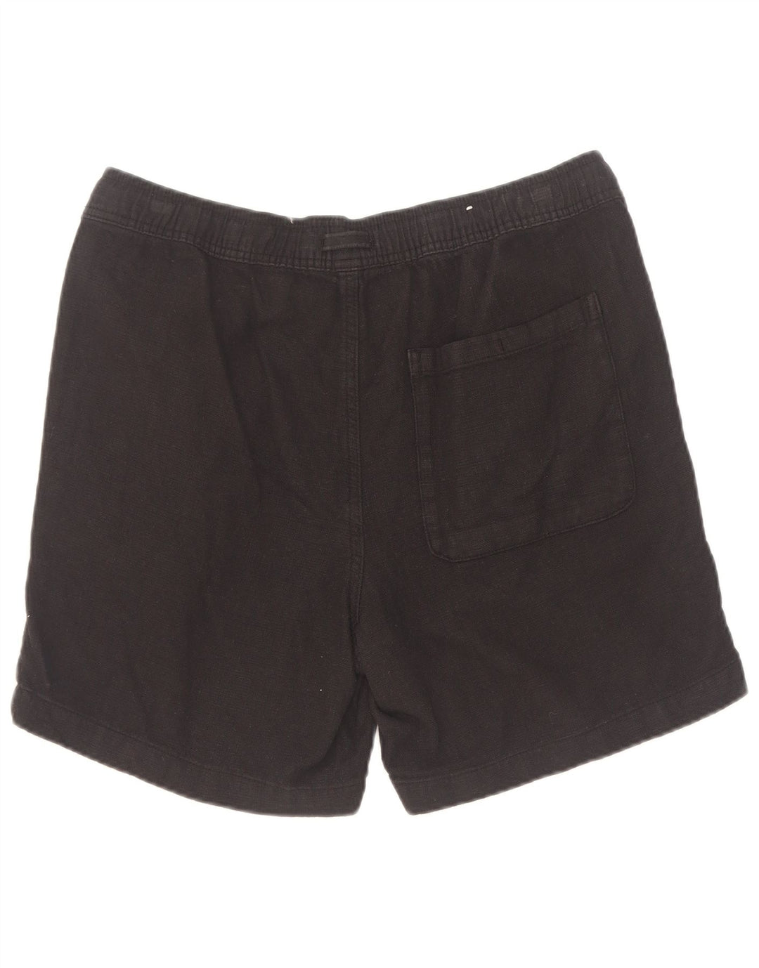 Zara Mens Sport Shorts Medium Black Cotton