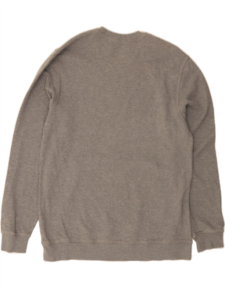 REEBOK Mens Graphic Sweatshirt Jumper XL Grey Cotton Vintage Reebok and Second-Hand Reebok from Messina Hembry 