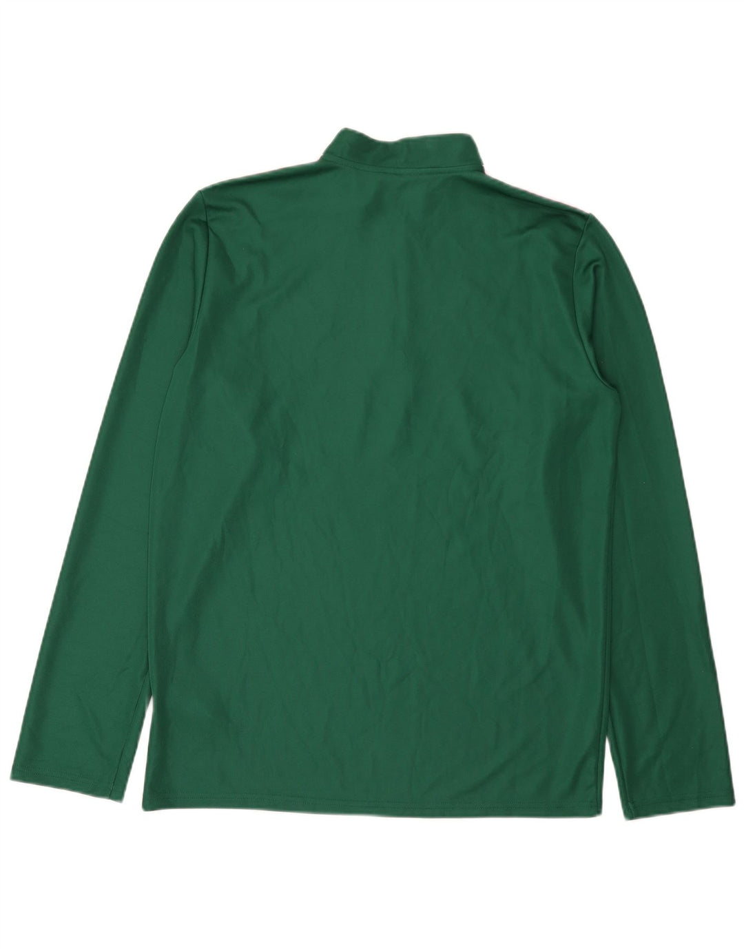 Adidas Hommes Aeroready Zip Neck Pull Survêtement Top Grand Vert Polyester