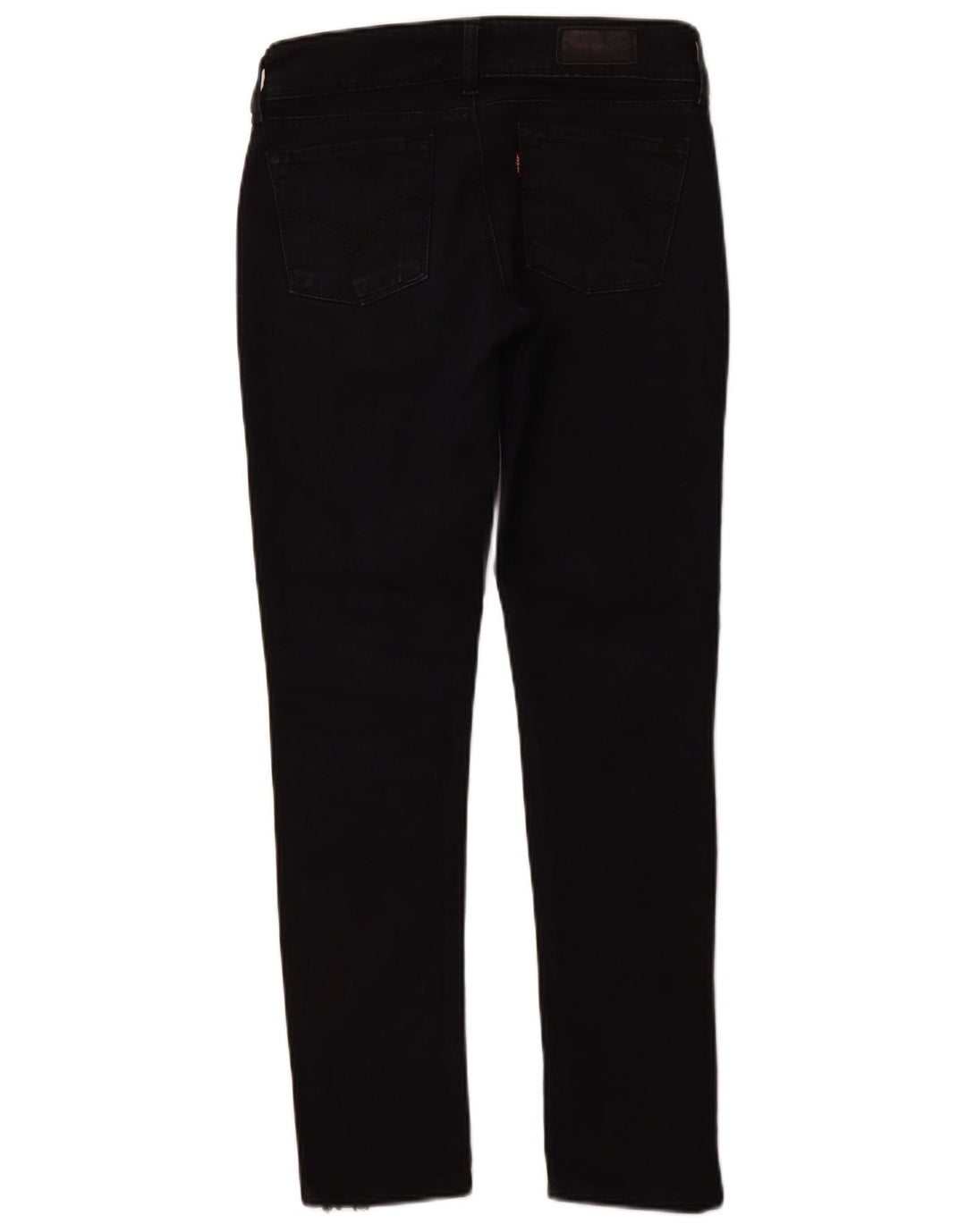 LEVI'S Womens 571 Slim Jeans W28 L28 Black