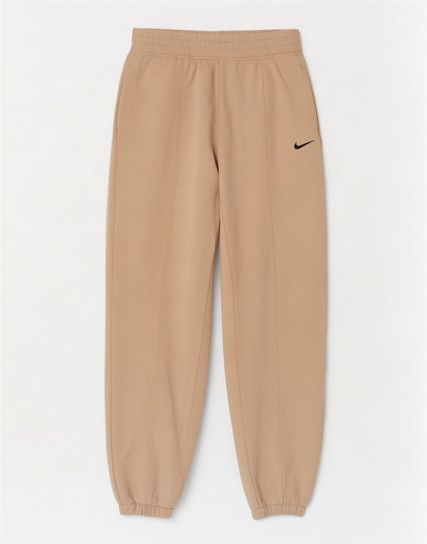 Nike Pantalon de survêtement coupe ample pour femme UK 6 XS Coton beige