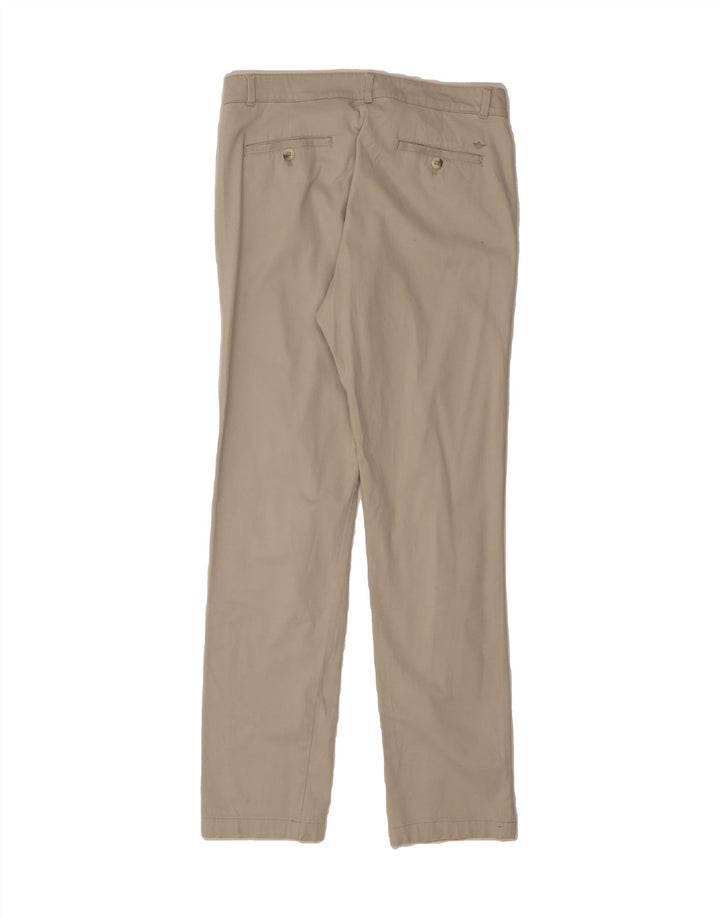 DOCKERS Womens Chino Trousers US 8 Medium W30 L31 Grey Cotton Vintage Dockers and Second-Hand Dockers from Messina Hembry 