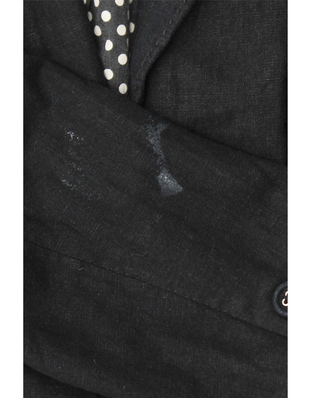Jaqueta blazer feminina de 3 botões Marks & Spencer Reino Unido 16 grande linho cinza