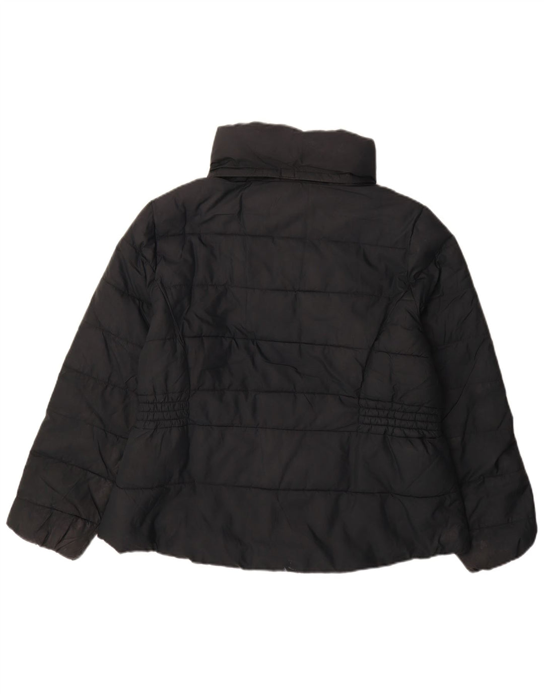 Marks & Spencer Womens Padded Jacket UK 20 2XL Navy Blue Polyester