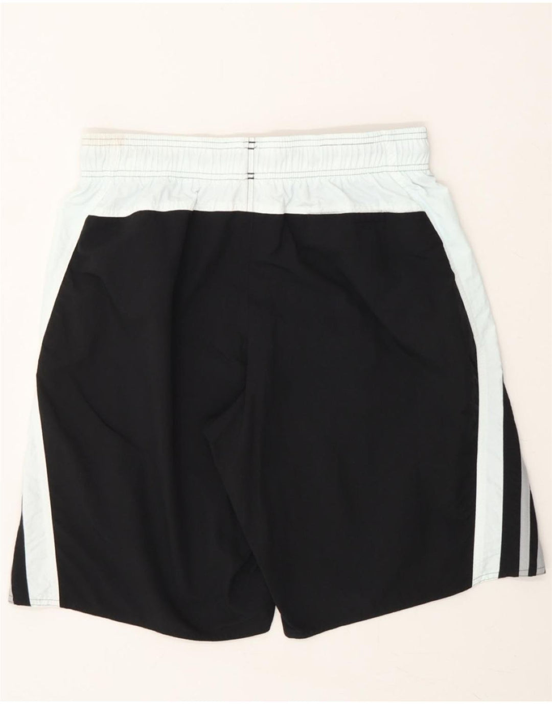ADIDAS Mens Sport Shorts Medium  Black Colourblock Polyamide Vintage Adidas and Second-Hand Adidas from Messina Hembry 