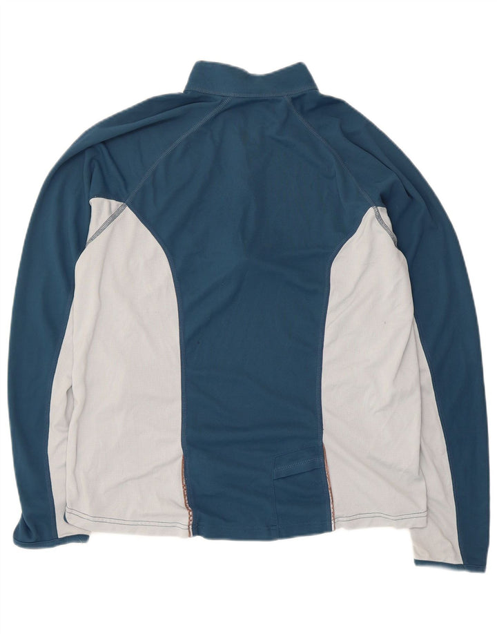 Berghaus Haut de survêtement pour femme UK 14 Large Bleu Colorblock