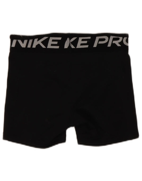 Nike Mädchen Graphic Sport Shorts 10–11 Jahre Medium Schwarz Polyester Sport