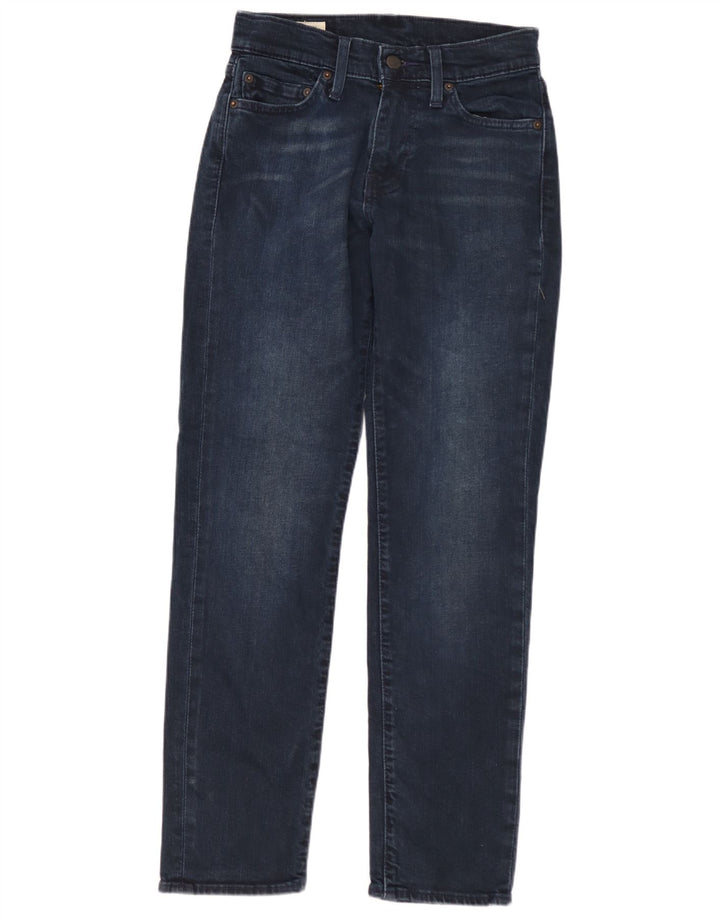 Levi's Womens 511 Slim Jeans W27 L30 Navy Blue Cotton
