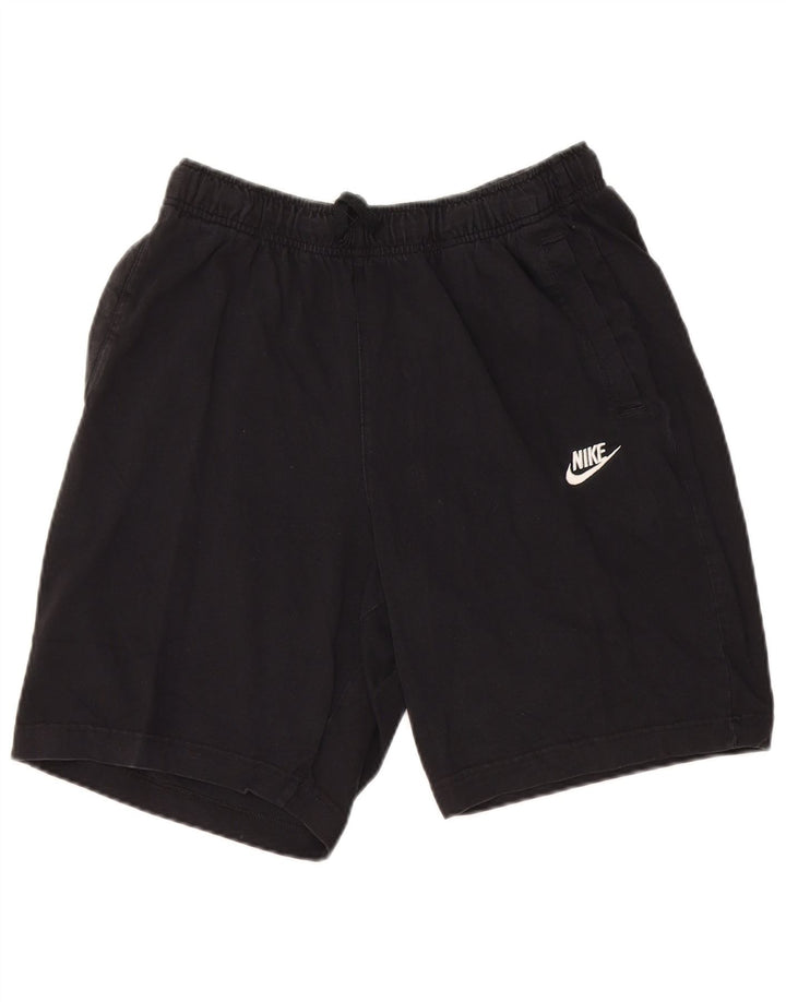Nike muške sportske kratke hlače srednje crne pamučne boje