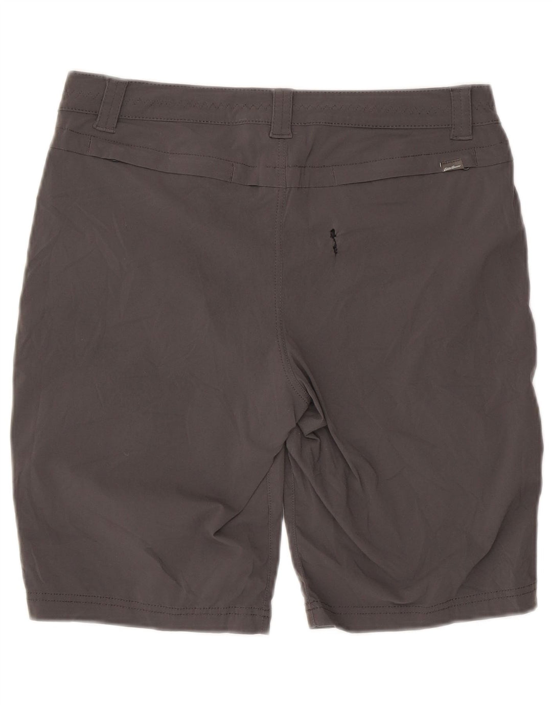 Eddie Bauer Womens Hiking Shorts US 10 Large W32  Grey Nylon