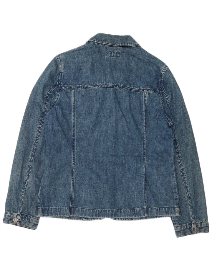 Boden Dame denimjakke UK 14 Stor Blå Bomuld