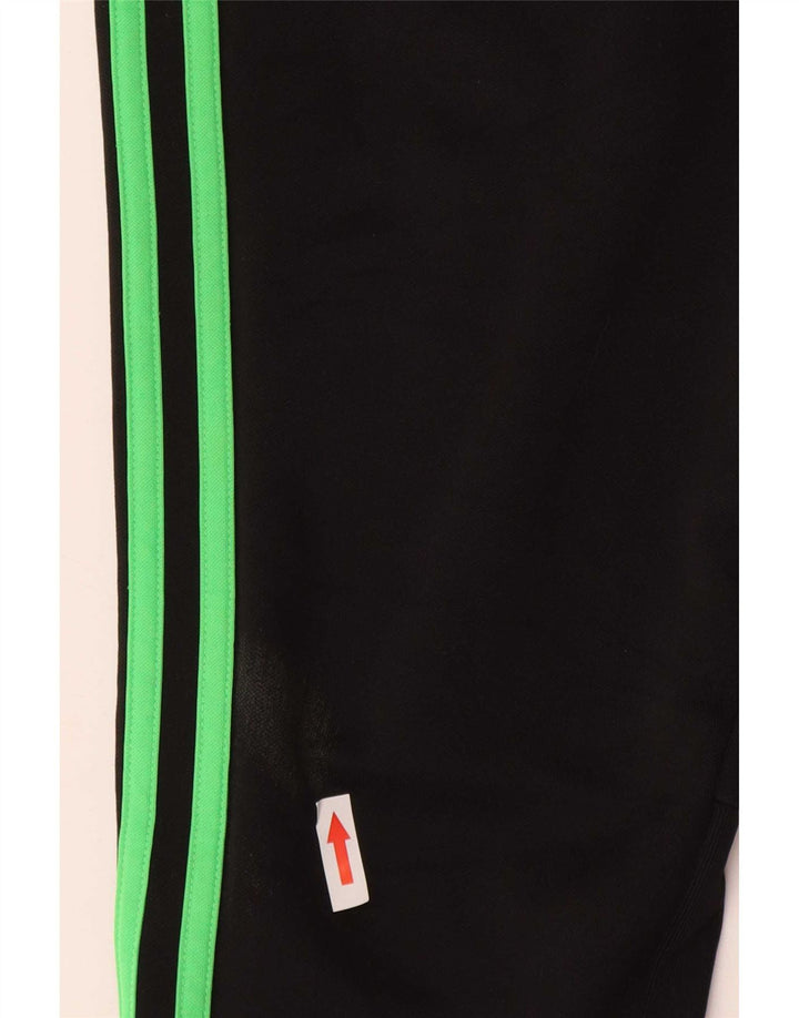 Adidas Mens Climacool Tracksuit Trousers Small Black Polyester