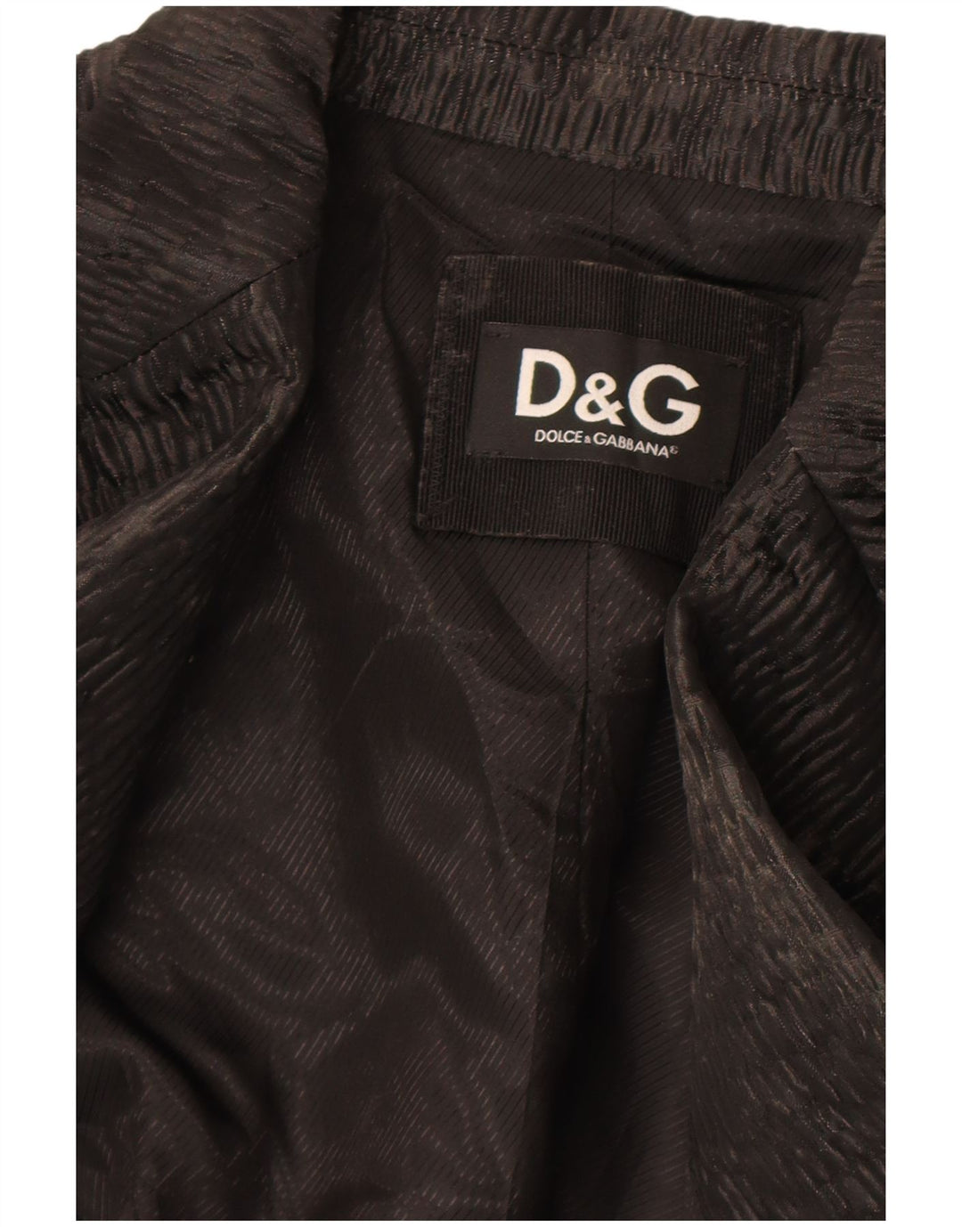 Dolce & Gabbana Womens 2 Button Blazer Jacket IT 42 Medium Black Polyester