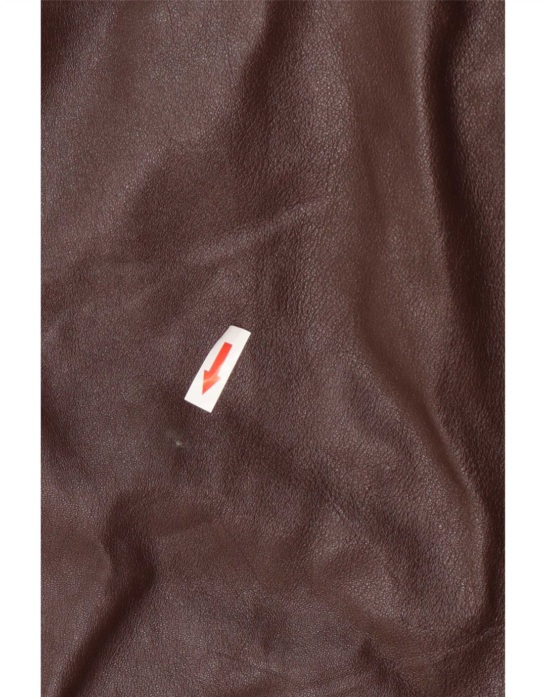 Manteau en cuir femme vintage IT 48 XL Bordeaux