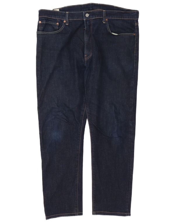 Levi's Mens 512 Slim Tapered Jeans W38 L28 Navy Blue Cotton
