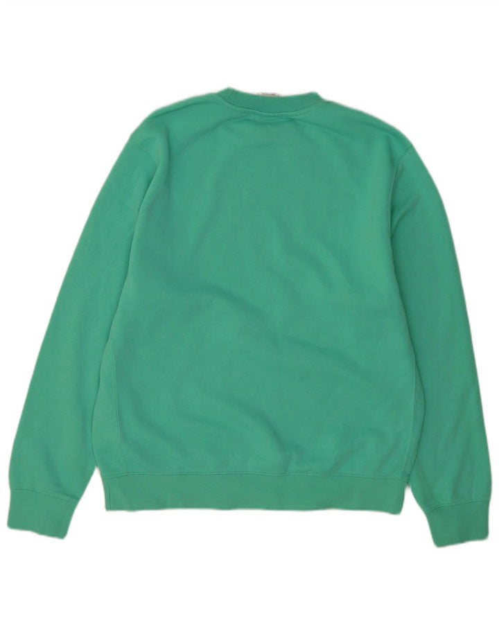 Nike Mens Sweatshirt Jumper Medium Green Cotton