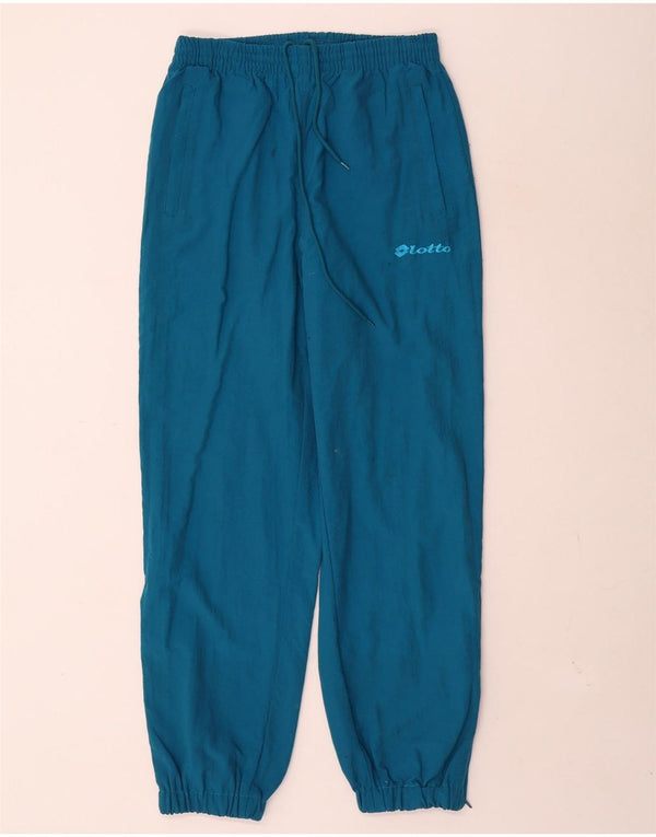 Lotto Pantalon de survêtement pour homme en nylon bleu Taille S