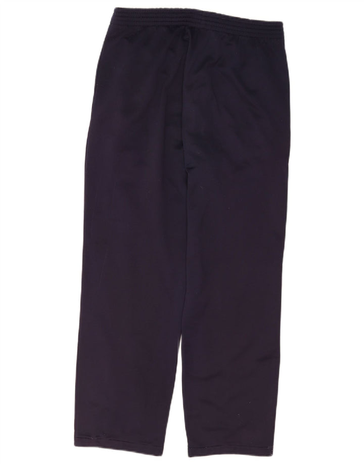 ASICS Womens Tracksuit Trousers Small  Navy Blue Polyester